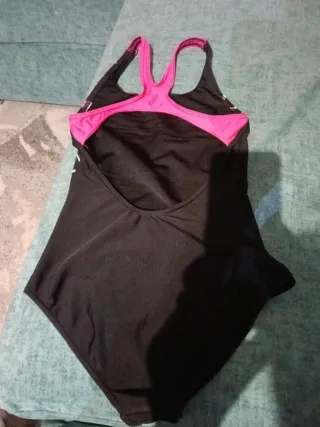 Bañador Arena Negro Diseño Geométrico