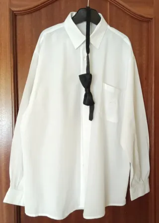 Conjunto comunión niño chaqueta camisa pajarita