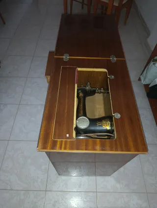 Máquina de coser Singer principios 1900