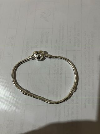 Pulsera Pandora Corazón Plata