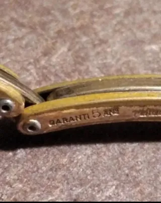 Reloj pulsera antiguo mujer dorado