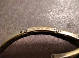 Reloj pulsera antiguo mujer dorado