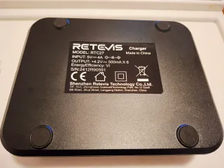 Cargador Múltiple Retevis RTC27 / 6 vías para RT27