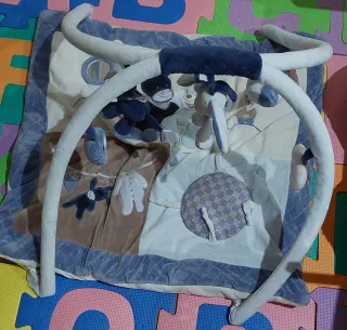 Manta Gimnasio Bebé con Peluches