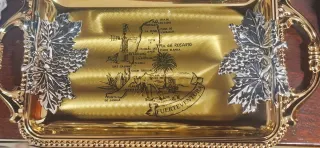 Bandeja decorativa Fuerteventura bronce