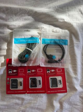 Cámara Deportiva Negra y Multicolor