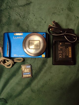Panasonic Lumix DMC-TZ20 Azul