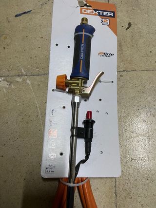 Soplete Dexter con manguera y regulador
