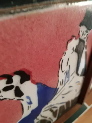 Azulejos Decorativos Xavier Gose. Cuadro. Rachola