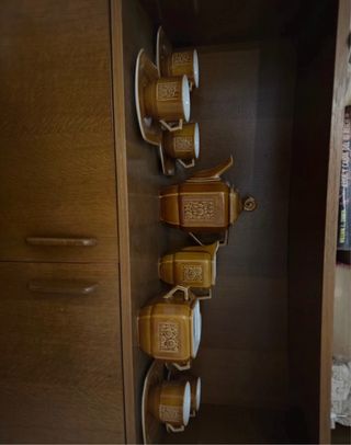 Juego de café vintage