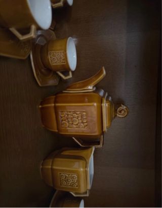 Juego de café vintage