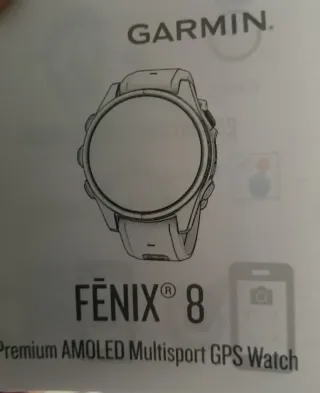 Garmin Fenix 8 51mm AMOLED Negro