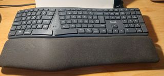 Teclado Inalámbrico Ergonómico Trust Keyra