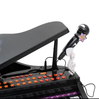 Piano niños electronico micrófono teclado karaoke