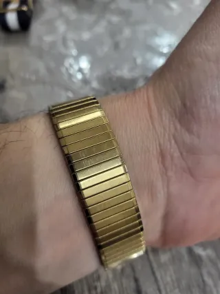 Orologio Timex Quartz Dorato Uomo