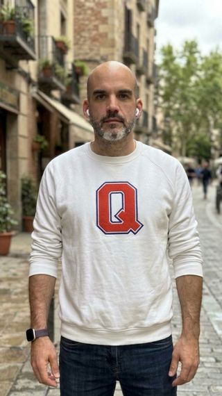 Sudadera Qhuit Blanca Talla L