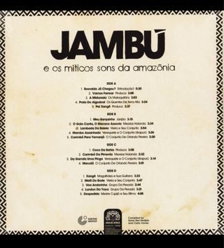 Vinilo Jambu - Sons da Amazônia