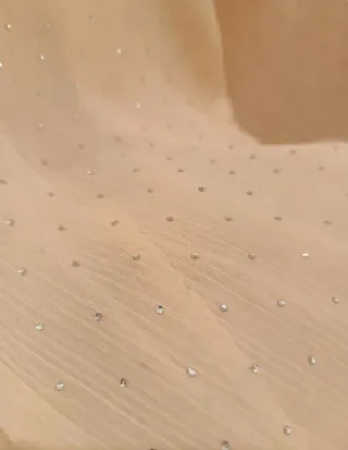 Blusa Zara Beige Estampada