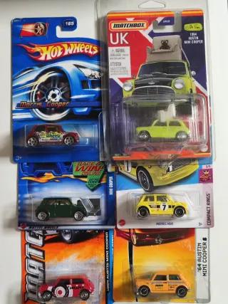 Hot Wheels Morris Cooper Mini Cooper Conjunto