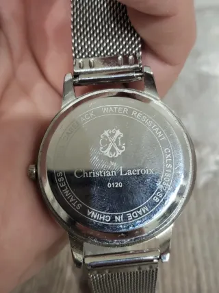Orologio Christian Lacroix donna argento