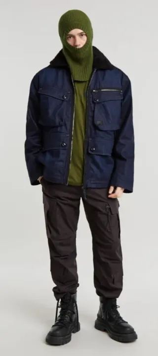 Chaqueta Vaquera G-Star Sherpa Azul