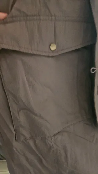 Abrigo largo impermeable