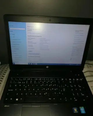 Portátil HP Zbook i7 32GB RAM