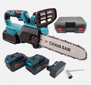 Motosega Sega 12 Pollici 2 Batterie Caricabatterie