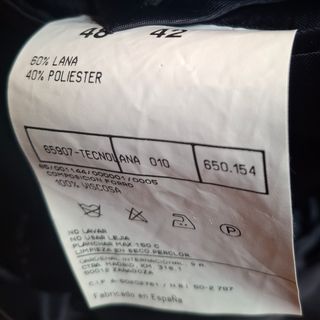 Traje STEFANO ROSSI caballero negro