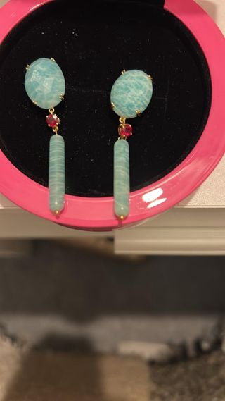 Pendientes Tous Oro y gemas