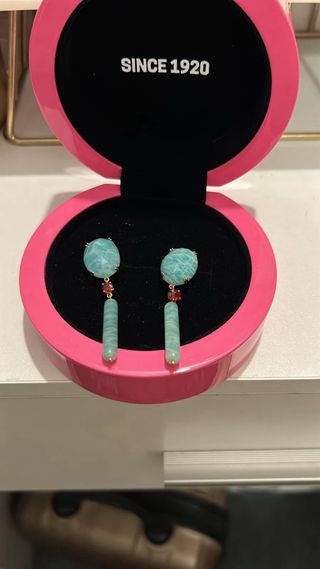 Pendientes Tous Oro y gemas