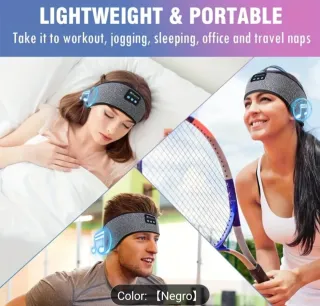 Auriculares Música 3-en-1 Negro