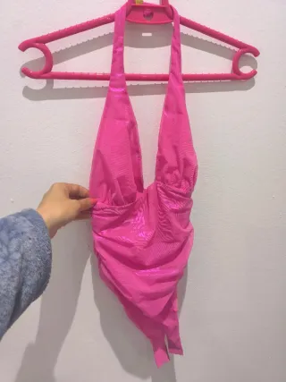 Body Oh Polly Fucsia NUEVO - Diseño Fruncido