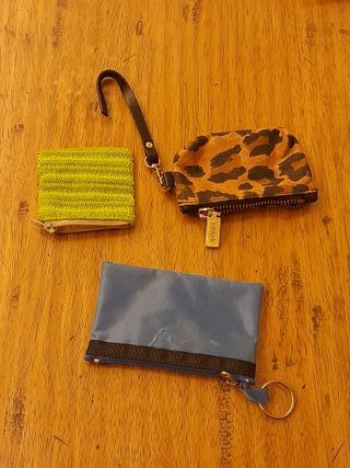 Set 3 pochette porta trucchi/monete