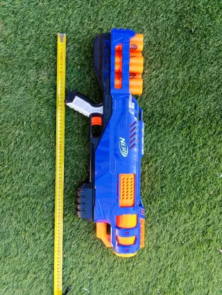 Pistola Nerf Trilogy DS-15 Azul
