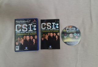 CSI: 3 Dimensiones del Asesinato PS2