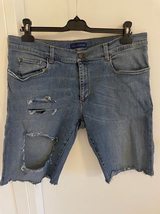 Shorts Trussardi Jeans Denim Blu