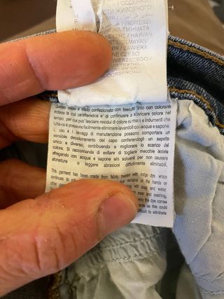 Shorts Trussardi Jeans Denim Blu