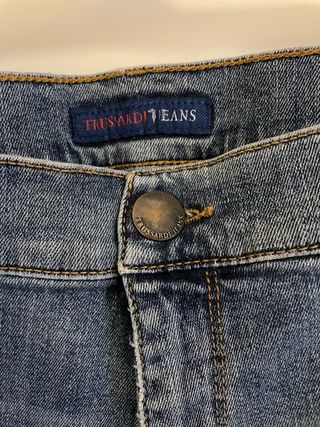 Shorts Trussardi Jeans Denim Blu