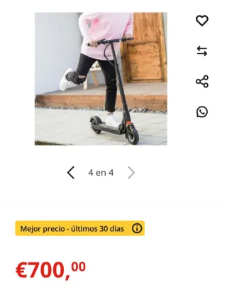 Patinete eléctrico por impresora 3D