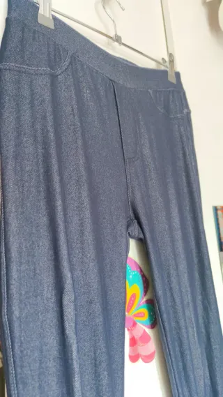 Leggings efecto denim mujer Talla S (36)
