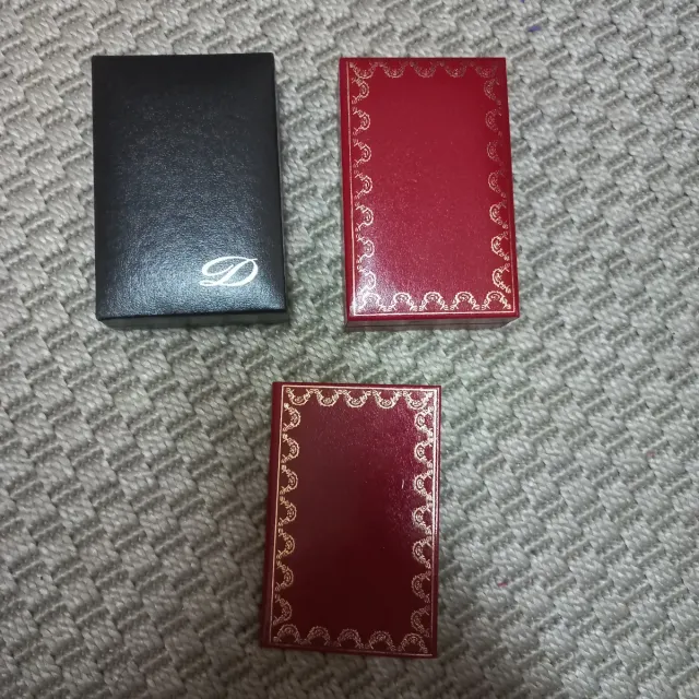 2 Cajas Cartier y S.T. Dupont