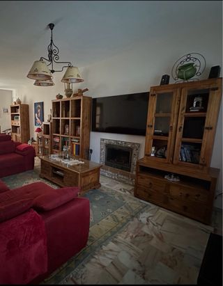 Alfombra Turca Lana Beige y Azul