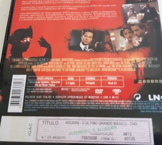 DVD Original - Houdini O Último Grande Mágico