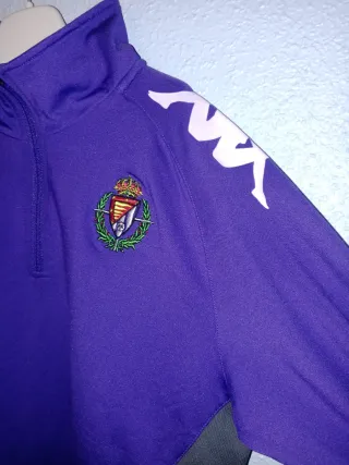 Sudadera Entrenamiento Real Valladolid Kappa 11/12