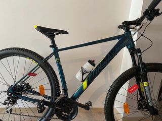 Bicicleta MTB Azul y Amarilla