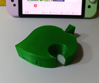 Custodia porta schede foglia stile Animal Crossing