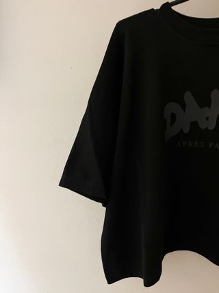Camiseta Dame Apres Paris Negra Talla Única