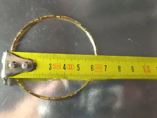 Lote 6 Pulseras Acero Dorado