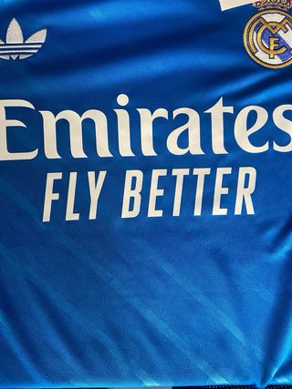 Camiseta Adidas Real Madrid Tercera Equipación Azu
